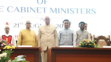Digambar Kamat, Ex-Speaker Ramesh Tawadkar Sworn In As Ministers